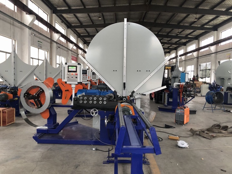 Test Spiral ducto machine