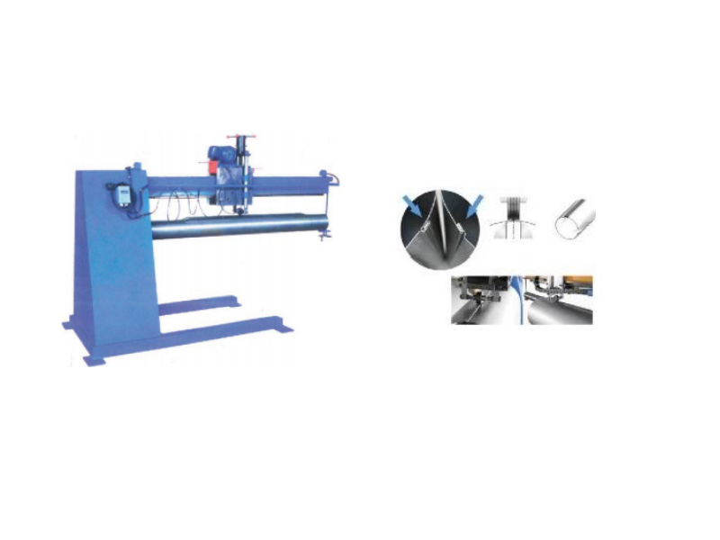 Vertical Square Air Duct Seam Closer/Groove Beading Machine